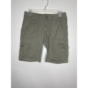 Guide Series Womens Shorts  4 Tan Nylon Pockets Quick Dry HIking Althetic Short